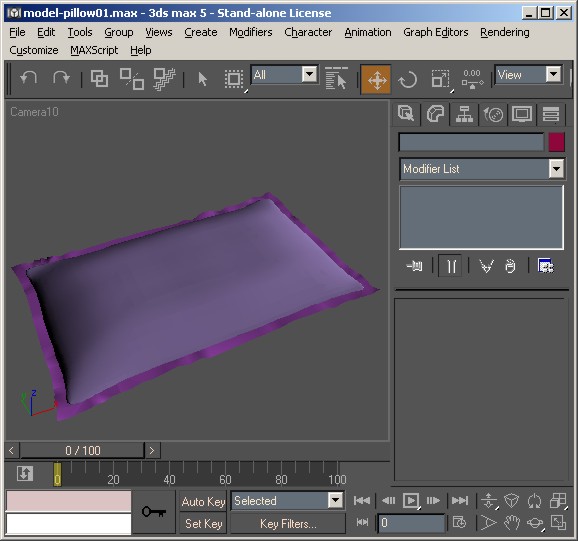 tutorial 3d pillow model 