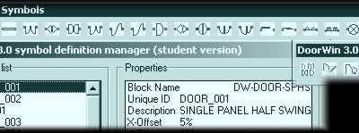 Doorwin - door and windows block manager script | Architectural Rendering